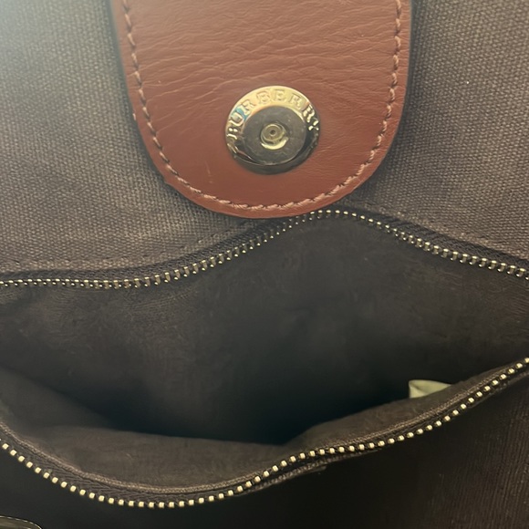 Authentic Burberry orange suede and nova bag - Picture 3 of 7